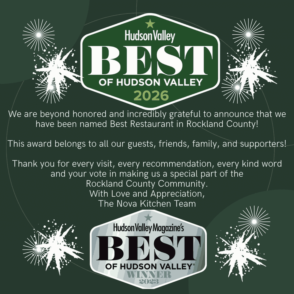 Nova Kitchen has been named best of 2026 Hudson Valley